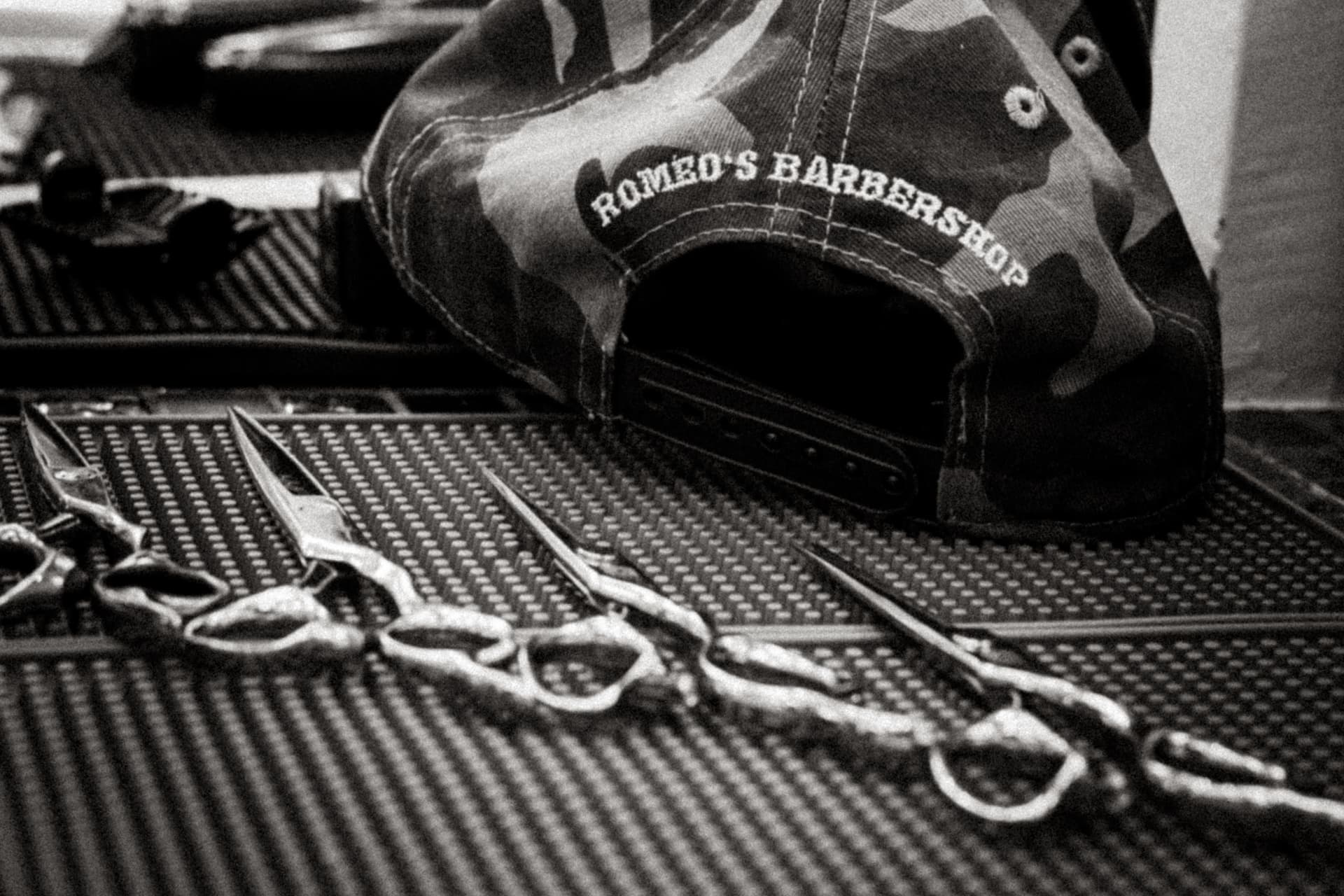 Werkzeuge im Romeo's Barbershop